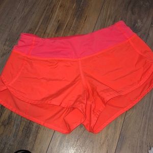 RARE Lululemon speed shorts